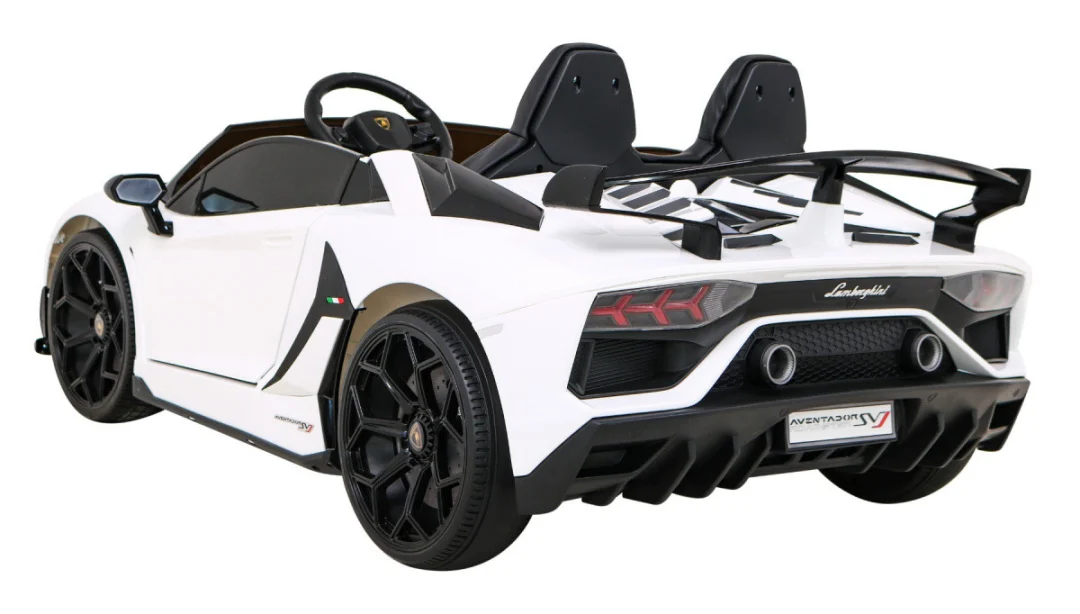 Lamborghini SVJ DRIFT za 2 djece Bijela + Drift funkcija + Daljinski upravljač_4
