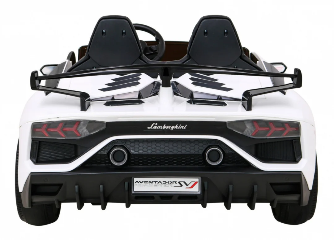 Lamborghini SVJ DRIFT za 2 djece Bijela + Drift funkcija + Daljinski upravljač_6
