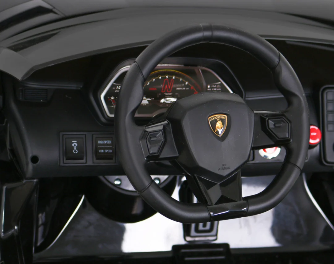 Lamborghini SVJ Drift za 2 djece, crni_9