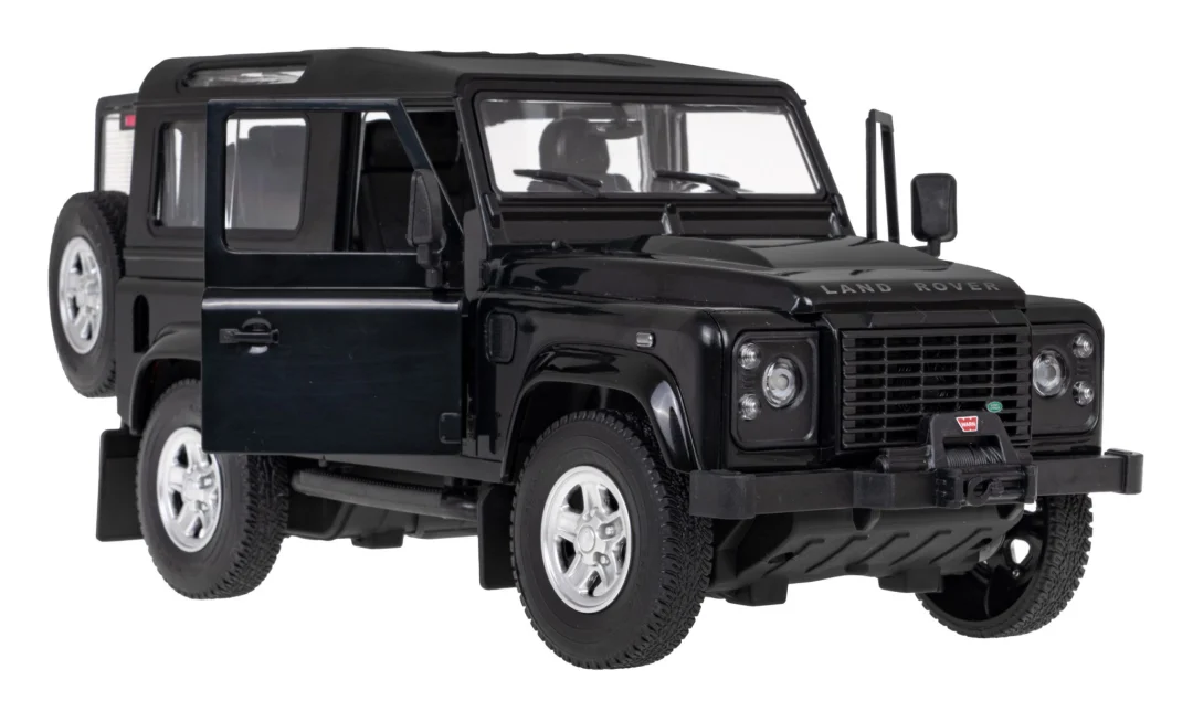Land Rover Defender crni RASTAR model 1:14 Automobil na daljinsko upravljanje + 2,4 GHz, crna_2