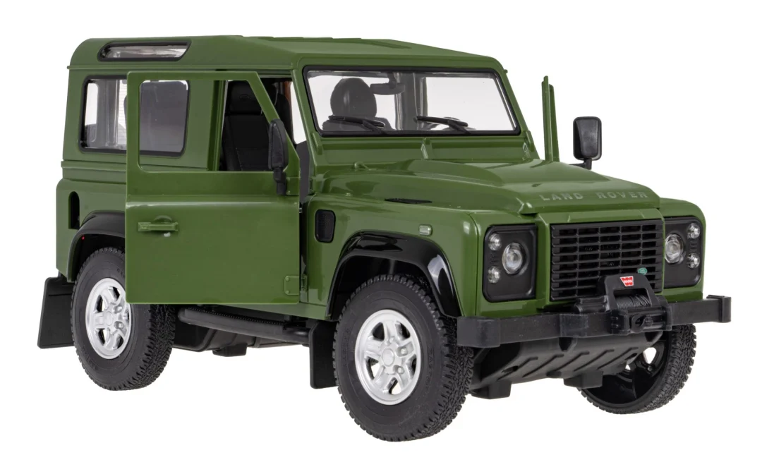 Land Rover Defender zeleni RASTAR model 1:14 Automobil na daljinsko upravljanje + 2,4 GHz, zelena_2