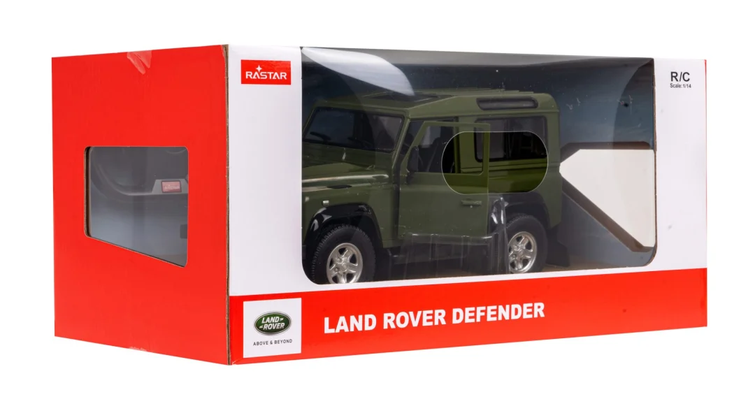 Land Rover Defender zeleni RASTAR model 1:14 Automobil na daljinsko upravljanje + 2,4 GHz, zelena_7