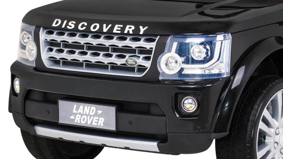 Land Rover Discovery električni automobil za djecu crni SUV + daljinski upravljač, crna_11