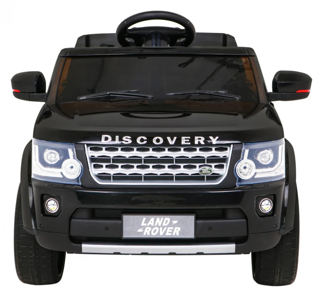 Land Rover Discovery električni automobil za djecu crni SUV + daljinski upravljač, crna_3