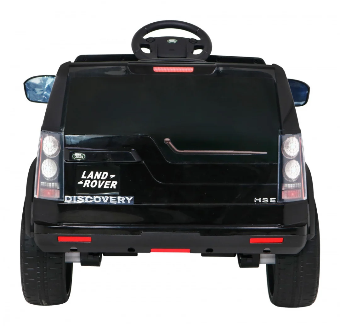 Land Rover Discovery električni automobil za djecu crni SUV + daljinski upravljač, crna_6