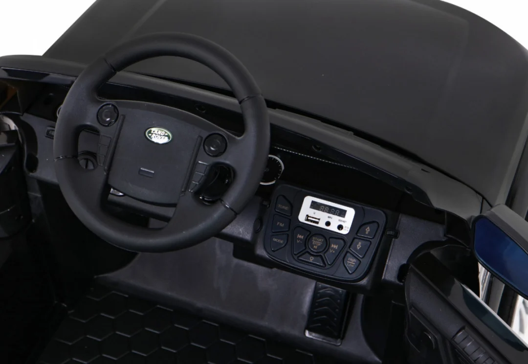 Land Rover Discovery električni automobil za djecu crni SUV + daljinski upravljač, crna_8
