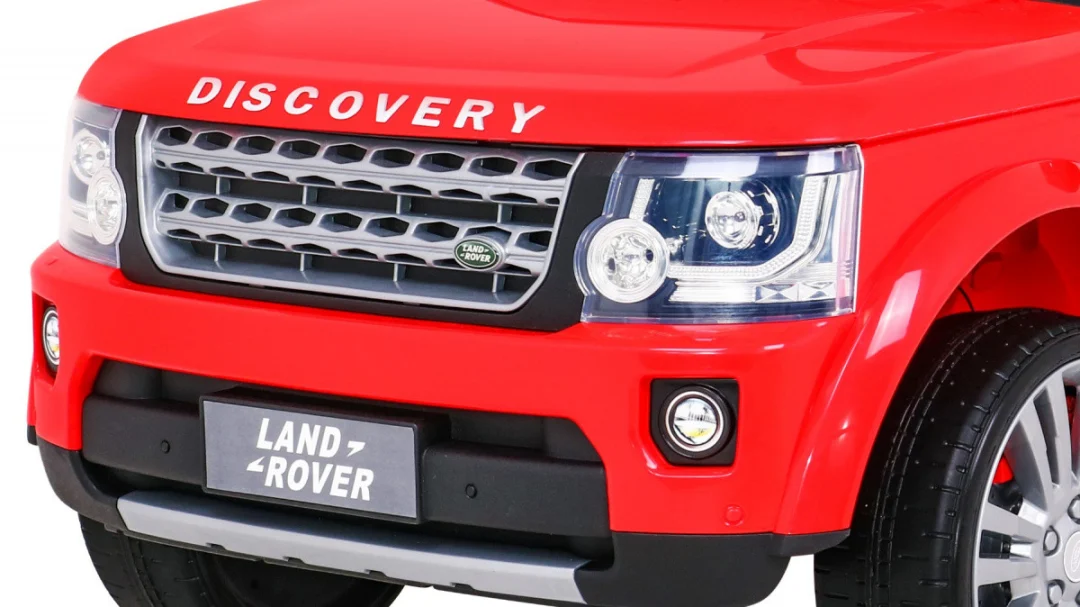 Land Rover Discovery električni automobil za djecu, crveni SUV + daljinski upravljač, crvena_12