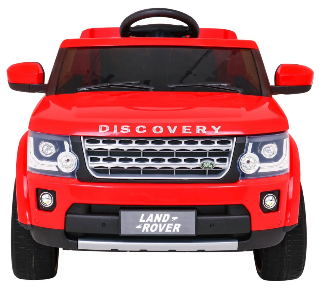 Land Rover Discovery električni automobil za djecu, crveni SUV + daljinski upravljač, crvena_3