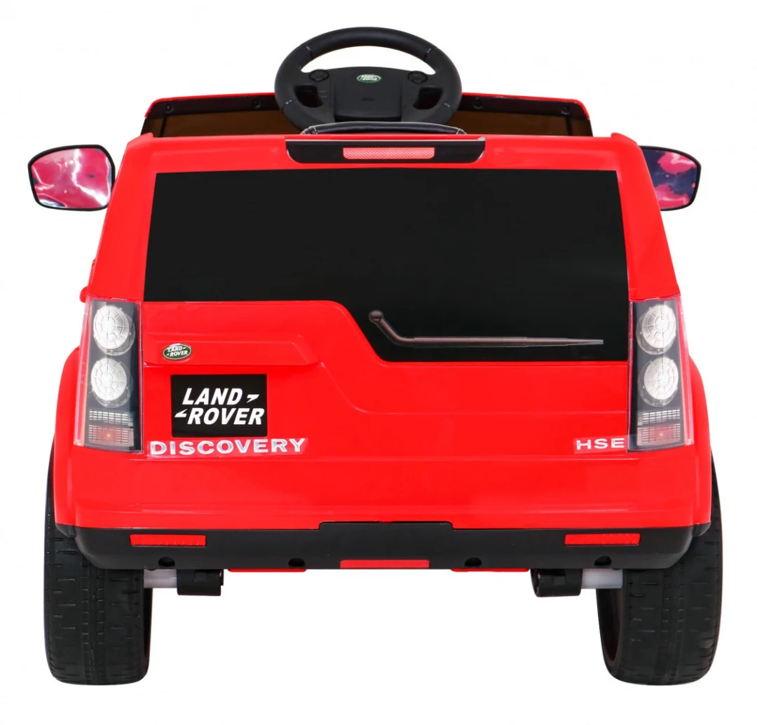 Land Rover Discovery električni automobil za djecu, crveni SUV + daljinski upravljač, crvena_6
