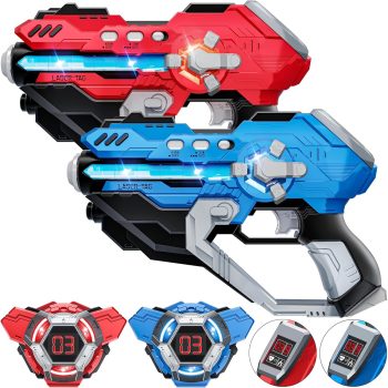 Laser Tag Set Za 2 Igrača S Digitalnim Led Prslucima – Ijo 1