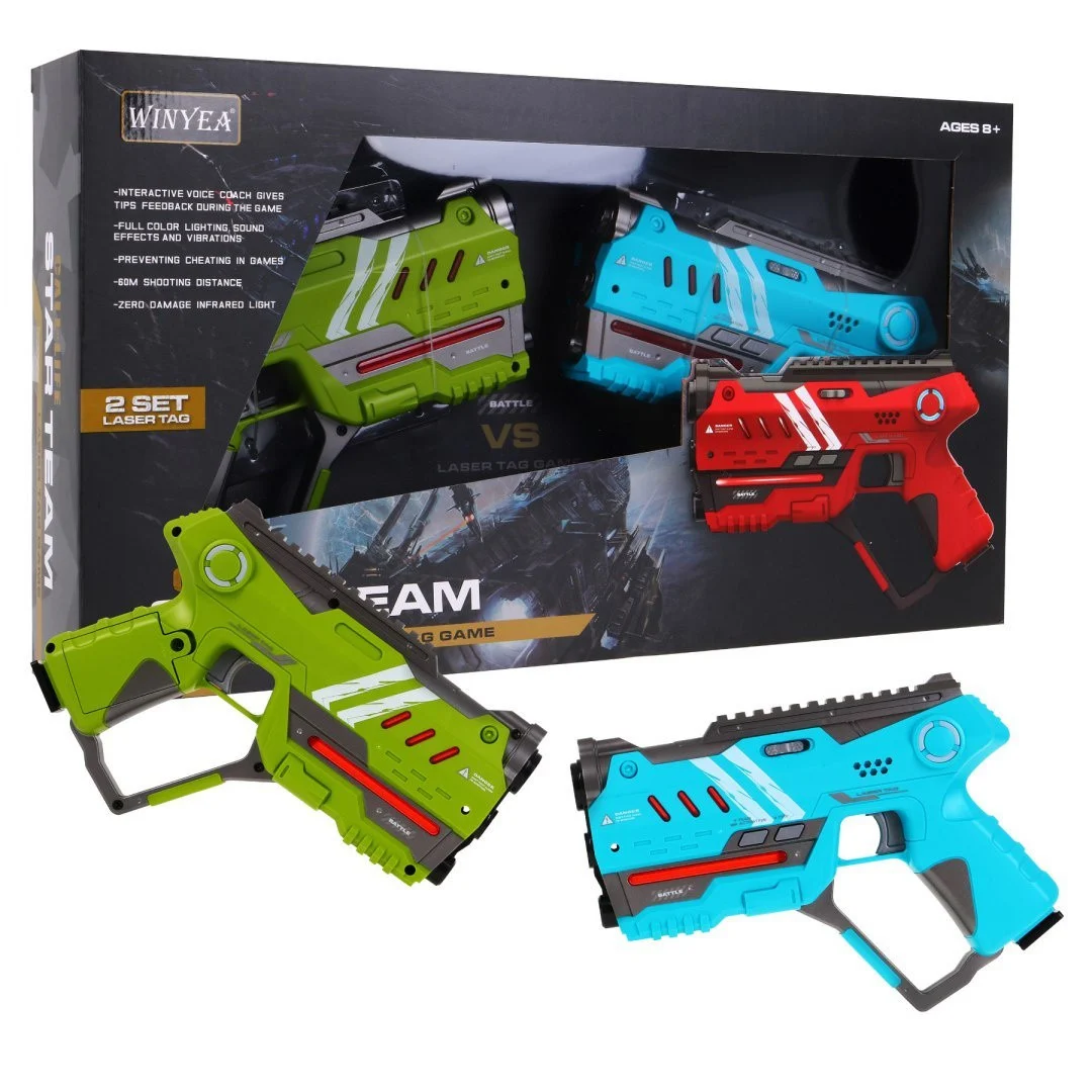 Laserske puške LASER TAG zeleno-plave_1