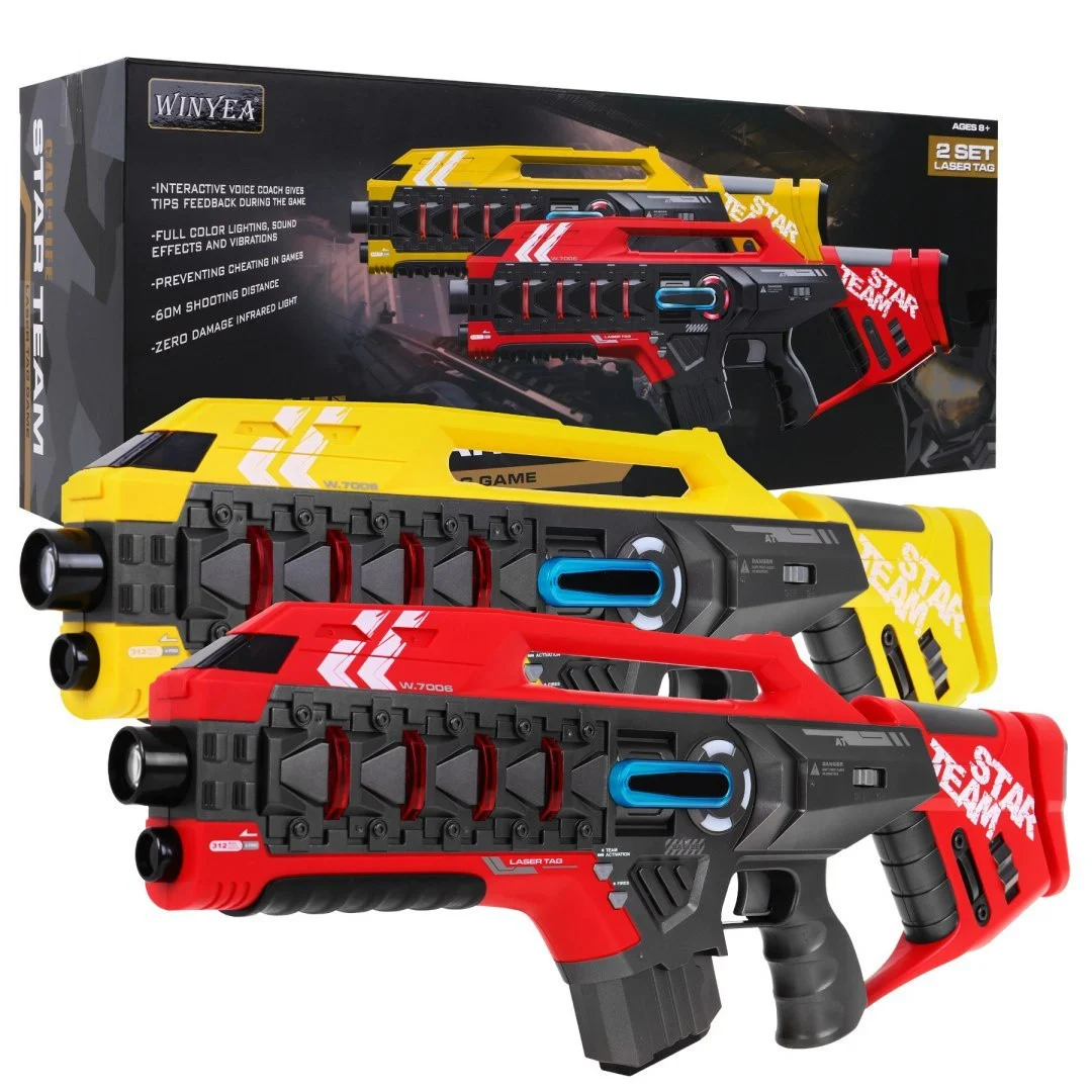 Laserske puške Star Team LASER TAG crveno-žute 8+_1