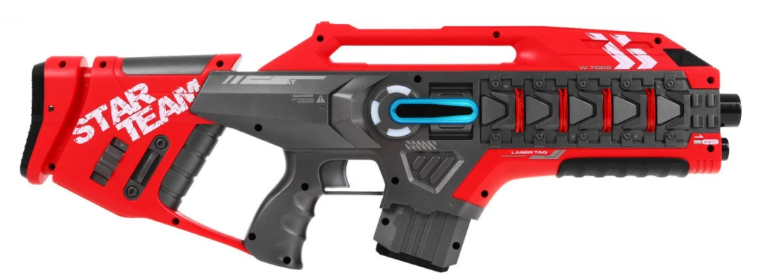 Laserske puške Star Team LASER TAG crveno-žute 8+_3
