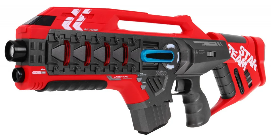 Laserske puške Star Team LASER TAG crveno-žute 8+_5