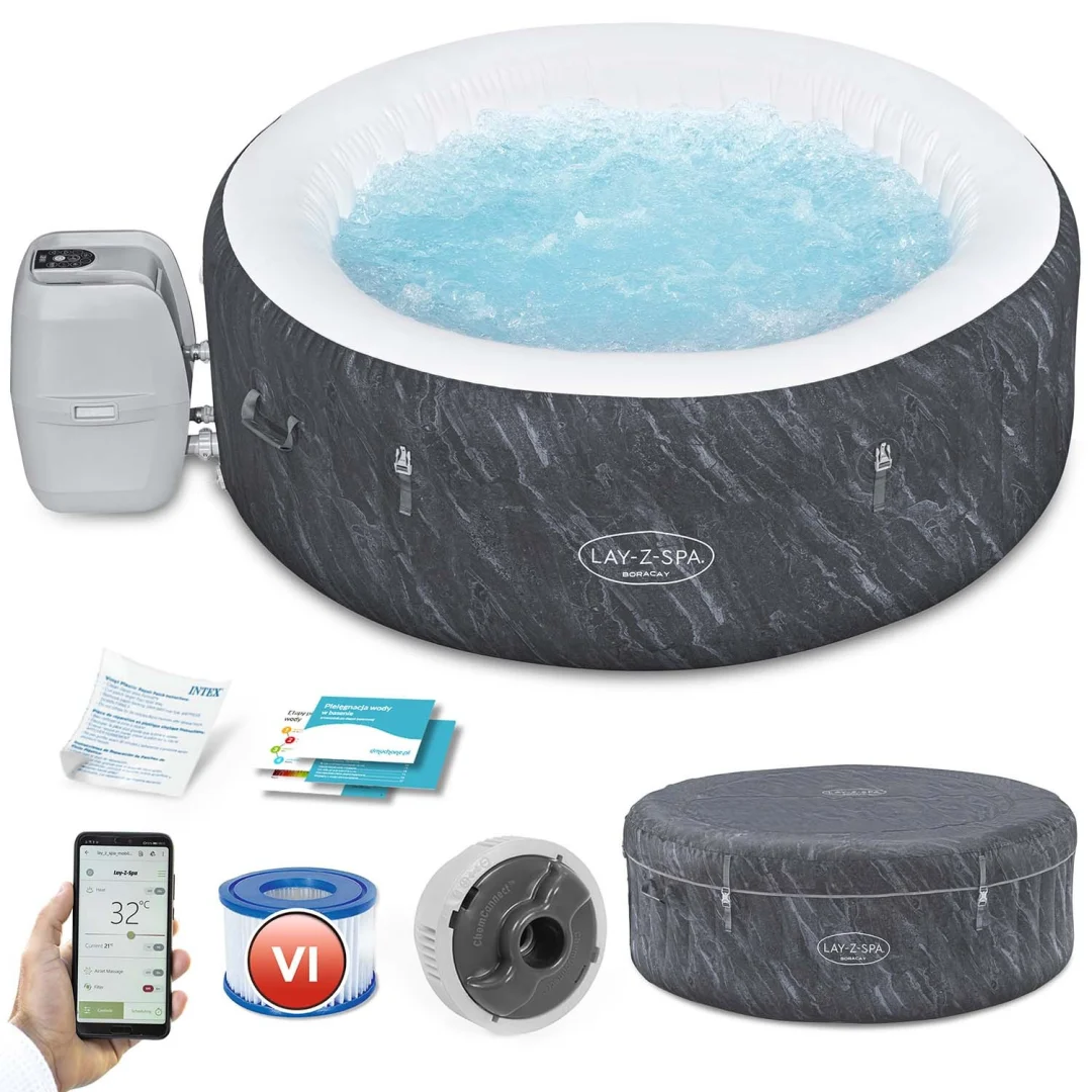 Lay-Z Boracay Napuhavanje Spa za 4 osobe Bestway 60175_1