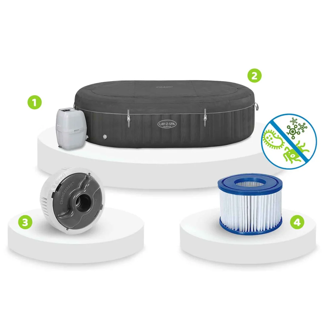 Lay-Z Mauritius Napuhavanje Spa 7 osoba Bestway 60067_13