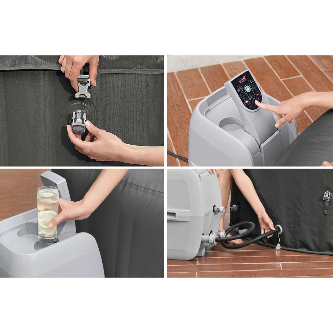 Lay-Z Mauritius Napuhavanje Spa 7 osoba Bestway 60067_17