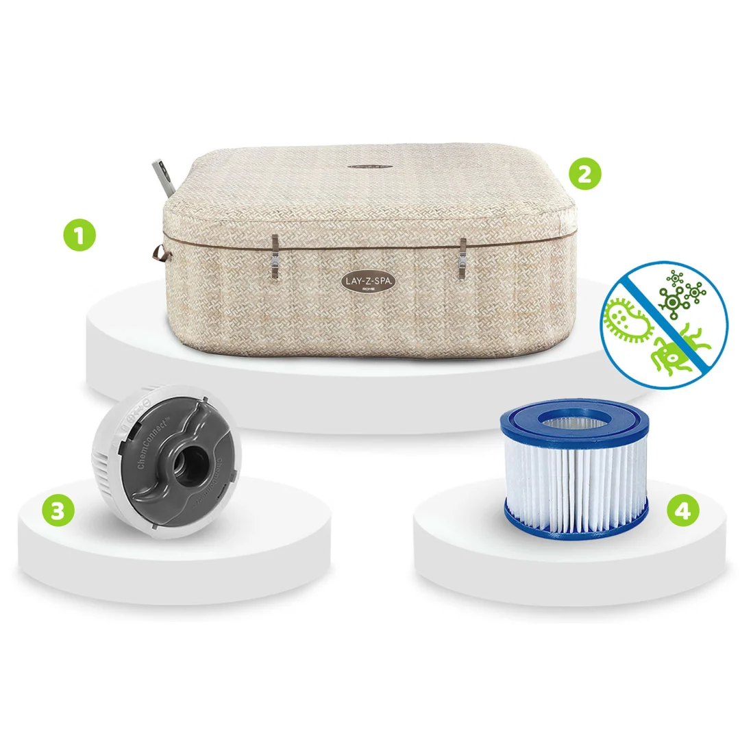 Lay-Z Rome Napuhavanje Spa za 7 osoba Bestway 6001M_10