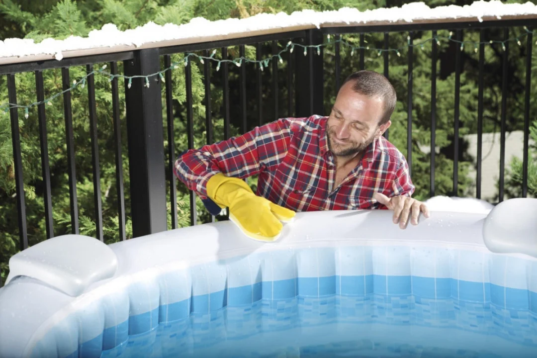Lay-Z-Spa BESTWAY 3-u-1 set za čišćenje jacuzzija + mrežica + četka + rukavica_6
