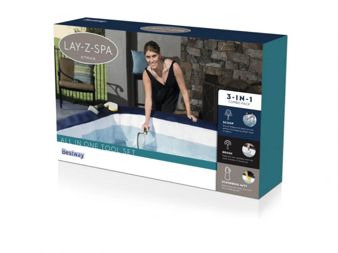 Lay-Z-Spa BESTWAY 3-u-1 set za čišćenje jacuzzija + mrežica + četka + rukavica_8