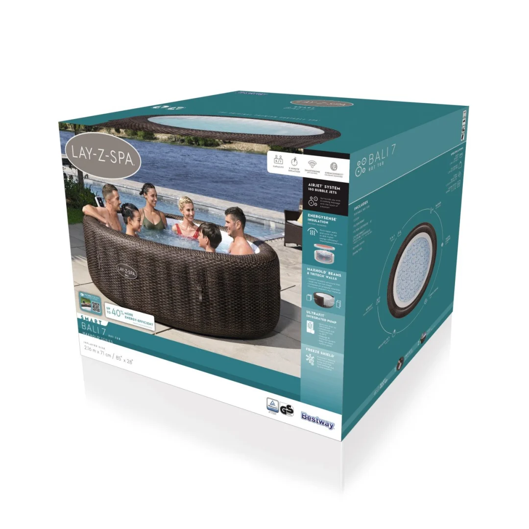 Lay-Z-Spa Bali SMART jacuzzi s zračnom mlaznicom BESTWAY_11