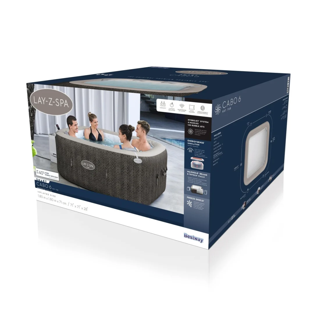 Lay-Z-Spa Cabo SMART HydroJet jacuzzi BESTWAY_13