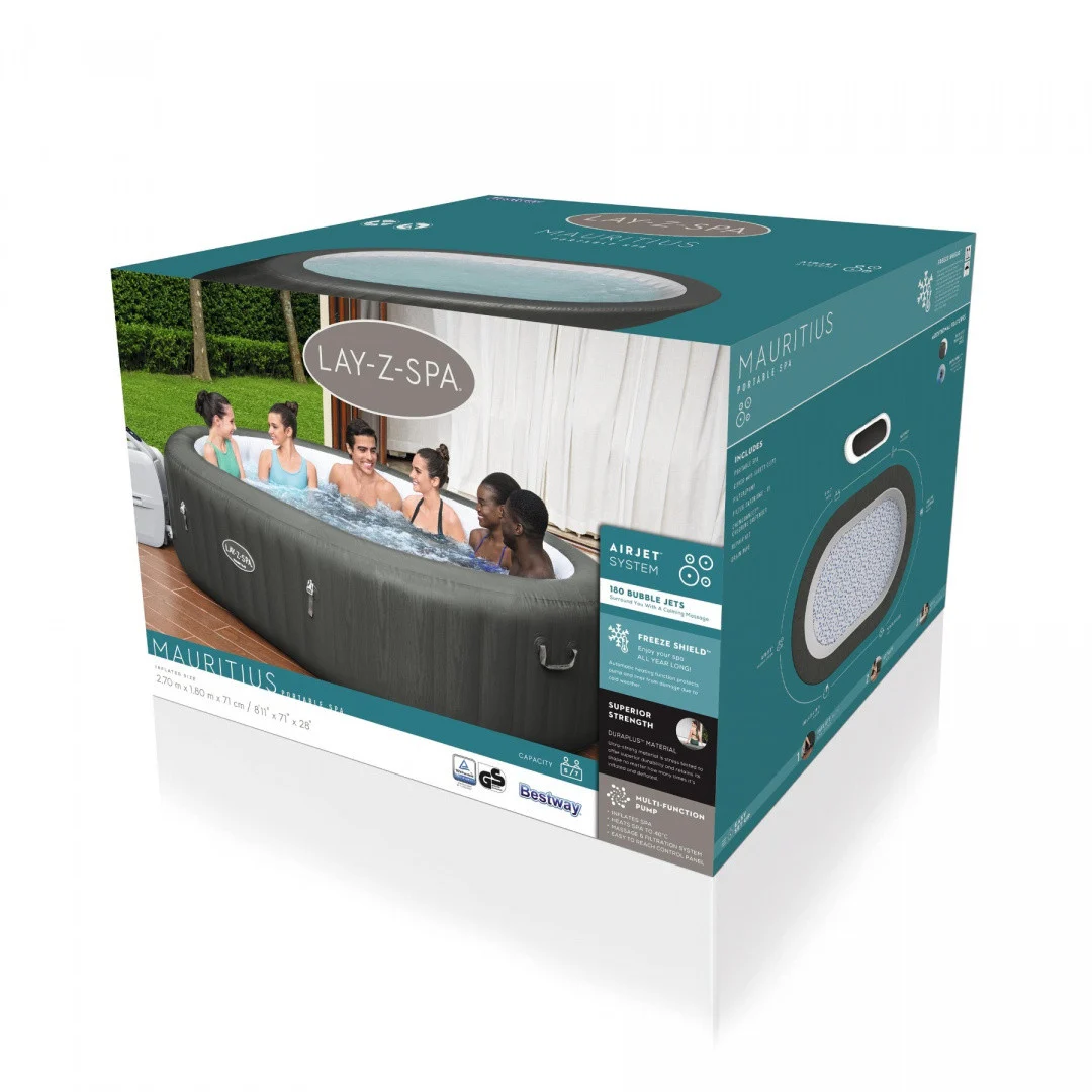 Lay-Z-Spa Mauricijus Jacuzzi BESTWAY_9