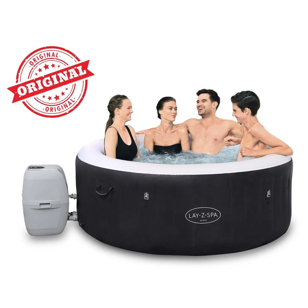 Lay-Z-Spa Miami - napuhljivi masažni bazen za 4 osobe Bestway 60001_3