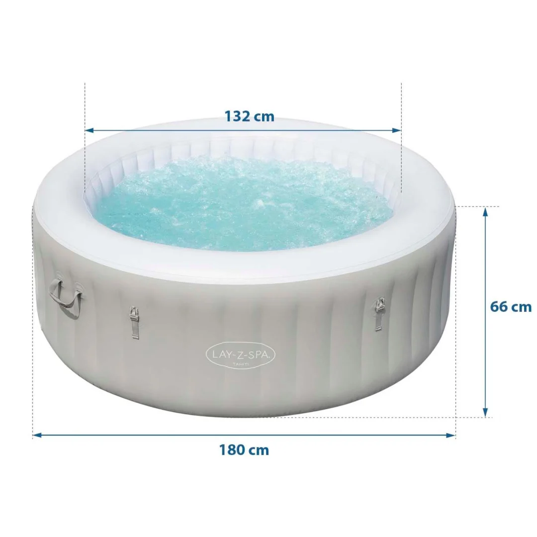 Lay-Z-Spa Thaiti - napuhljivi masažni bazen za 4 osobe Bestway 60007_7