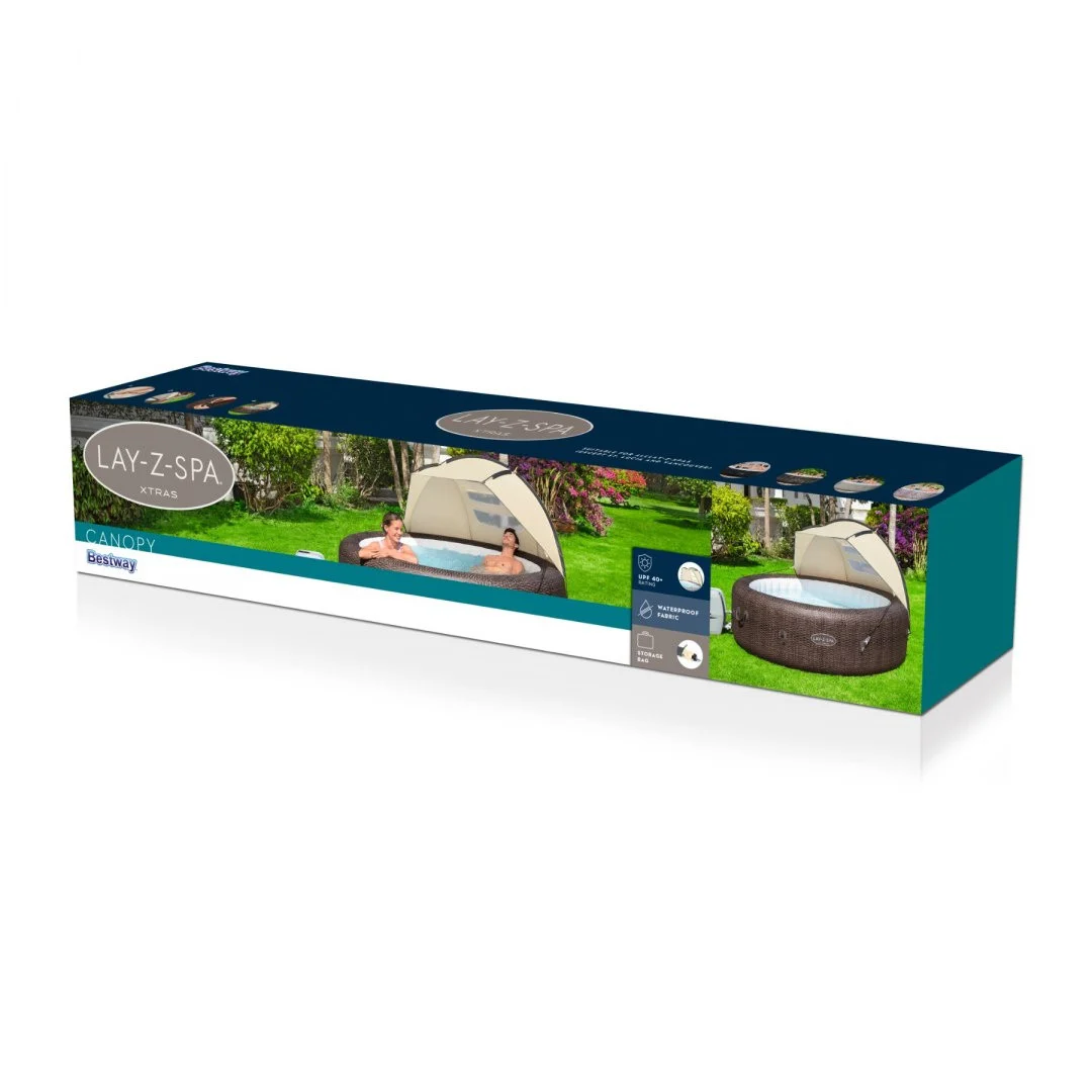 Lay-Z-Spa nadstrešnica za jacuzzi BESTWAY UV zaštita + ugrađeni prozor_8