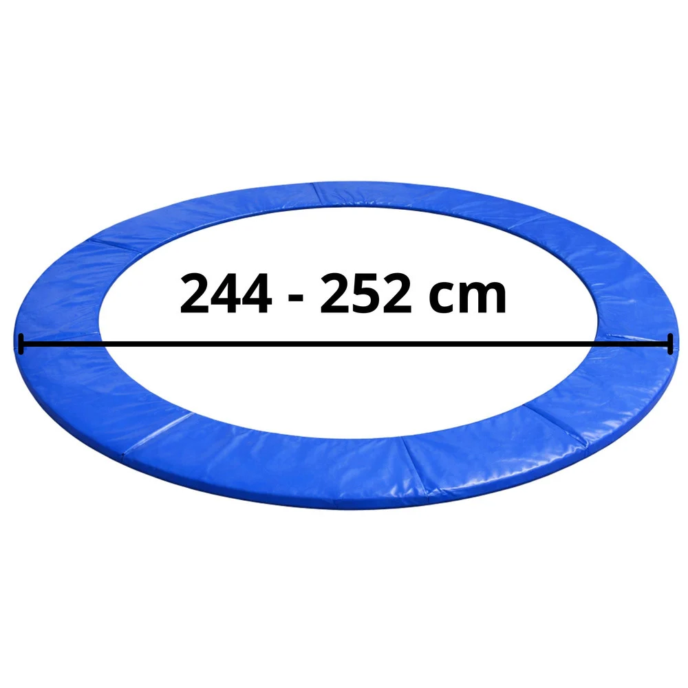 Lean opružna podloga za trampolin plava 244-252 cm 8 ft_6