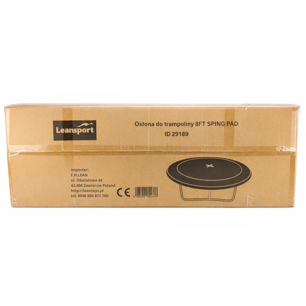 Lean opružna podloga za trampolin plava 244-252 cm 8 ft_8