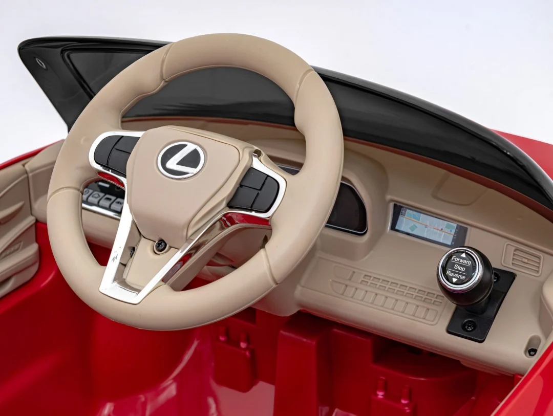 Lexus LC500 Dječji autosjedalica na baterije, crvena + daljinski upravljač + spori start + EVA_12