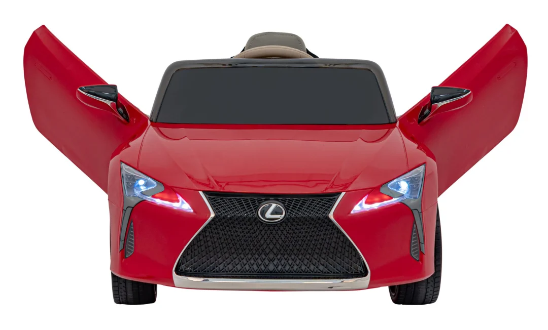 Lexus LC500 Dječji autosjedalica na baterije, crvena + daljinski upravljač + spori start + EVA_4
