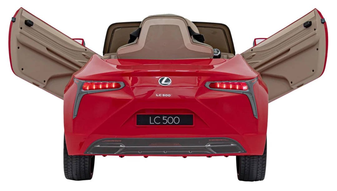 Lexus LC500 Dječji autosjedalica na baterije, crvena + daljinski upravljač + spori start + EVA_8