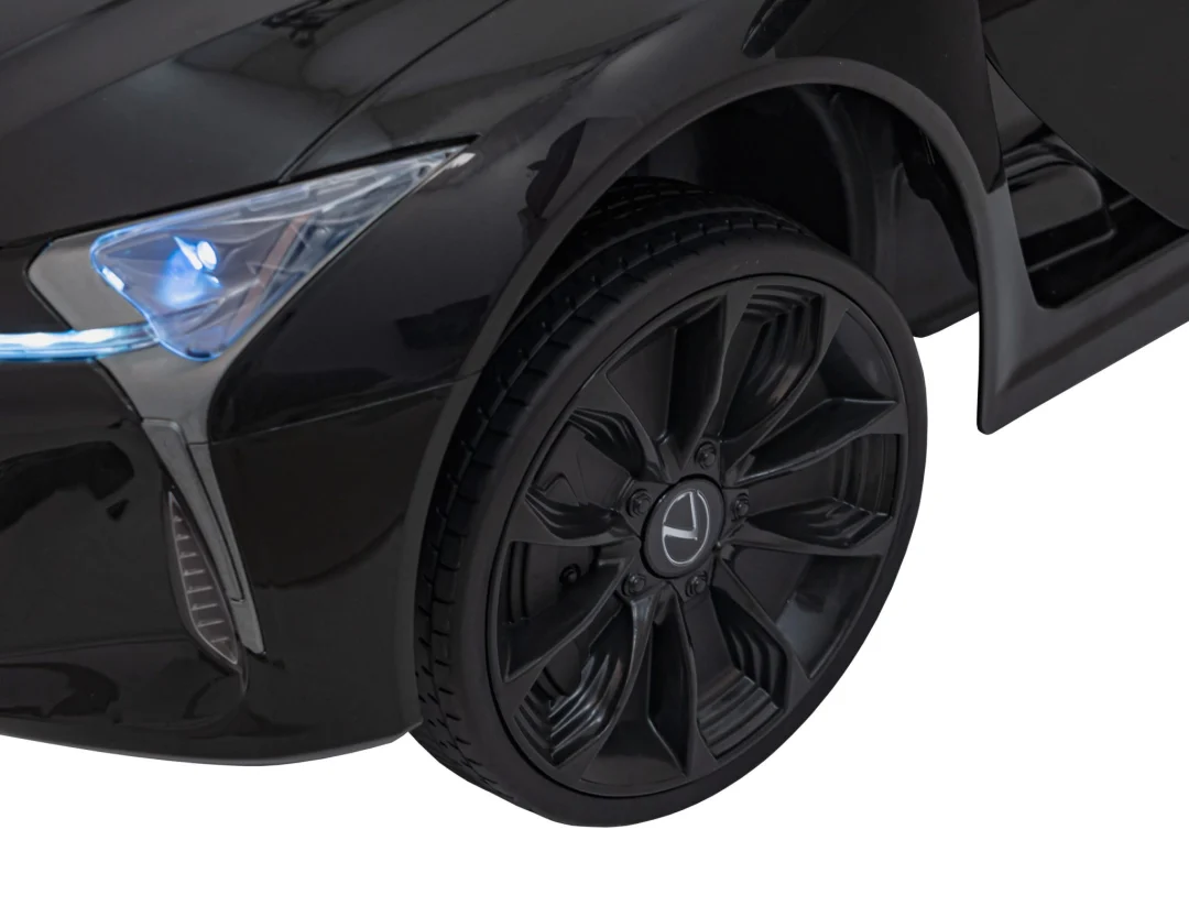 Lexus LC500 Dječji na baterije, crni + daljinski upravljač + spori start + EVA + audio LED, crna_18