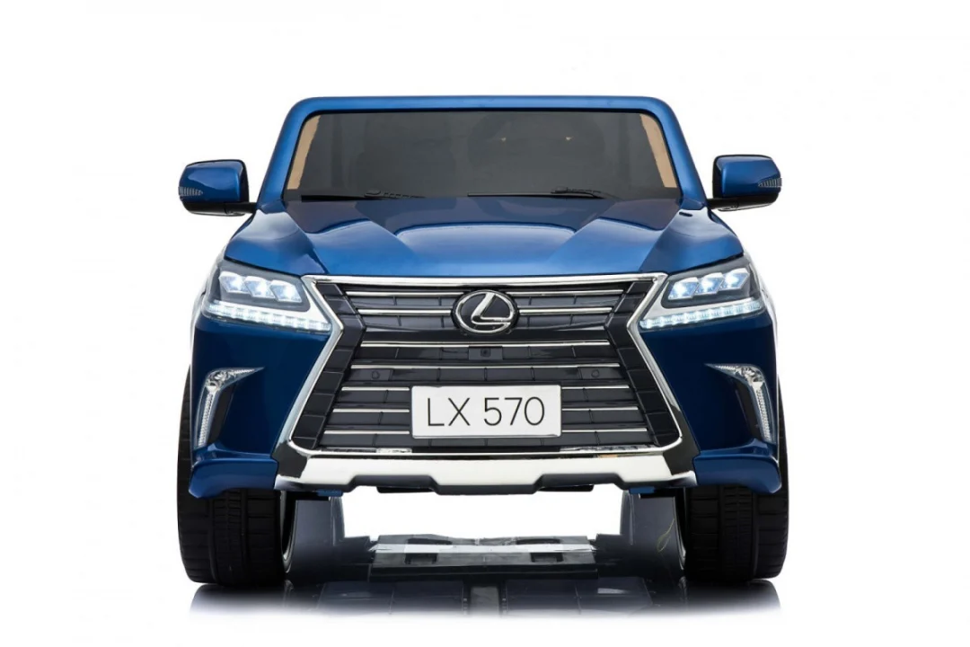 Lexus LX570 Obojeni automobil za 2 djece Plavi SUV + daljinski upravljač, plava_13