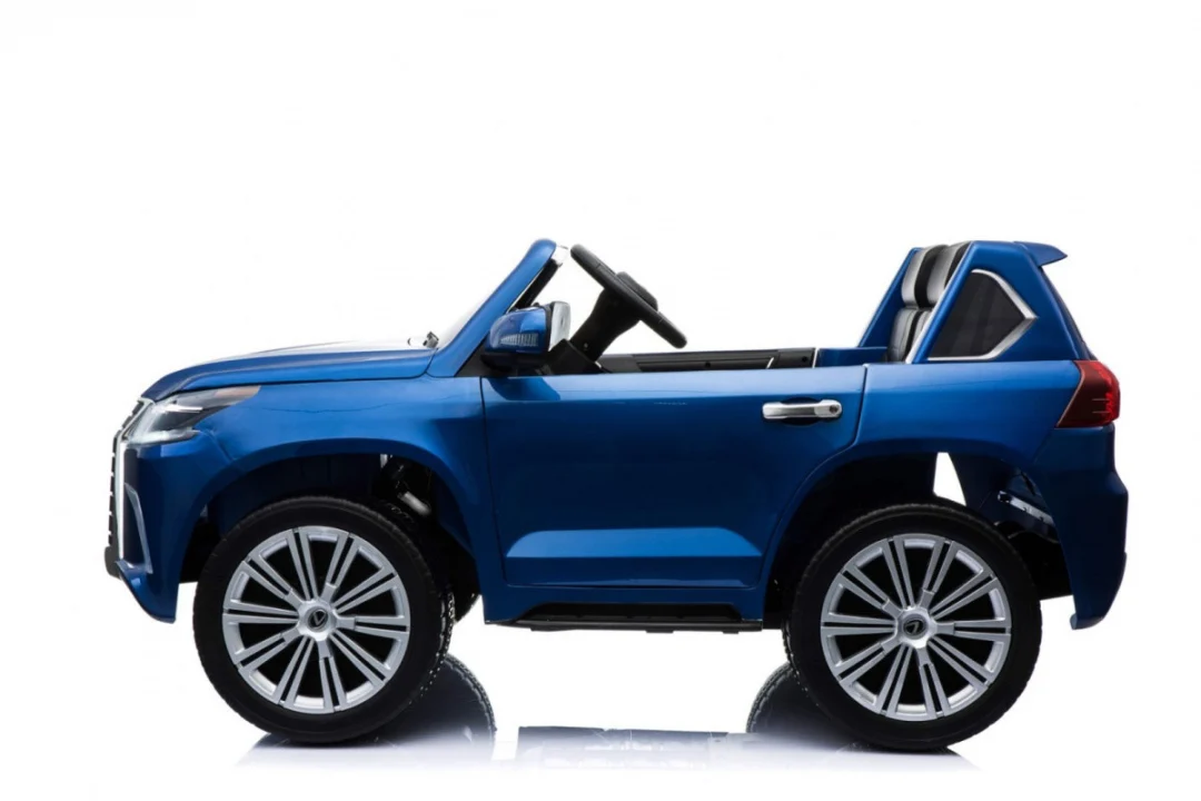 Lexus LX570 Obojeni automobil za 2 djece Plavi SUV + daljinski upravljač, plava_15