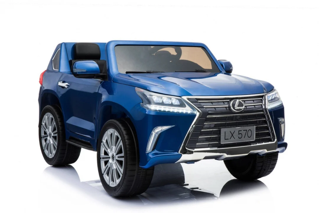 Lexus LX570 Obojeni automobil za 2 djece Plavi SUV + daljinski upravljač, plava_18