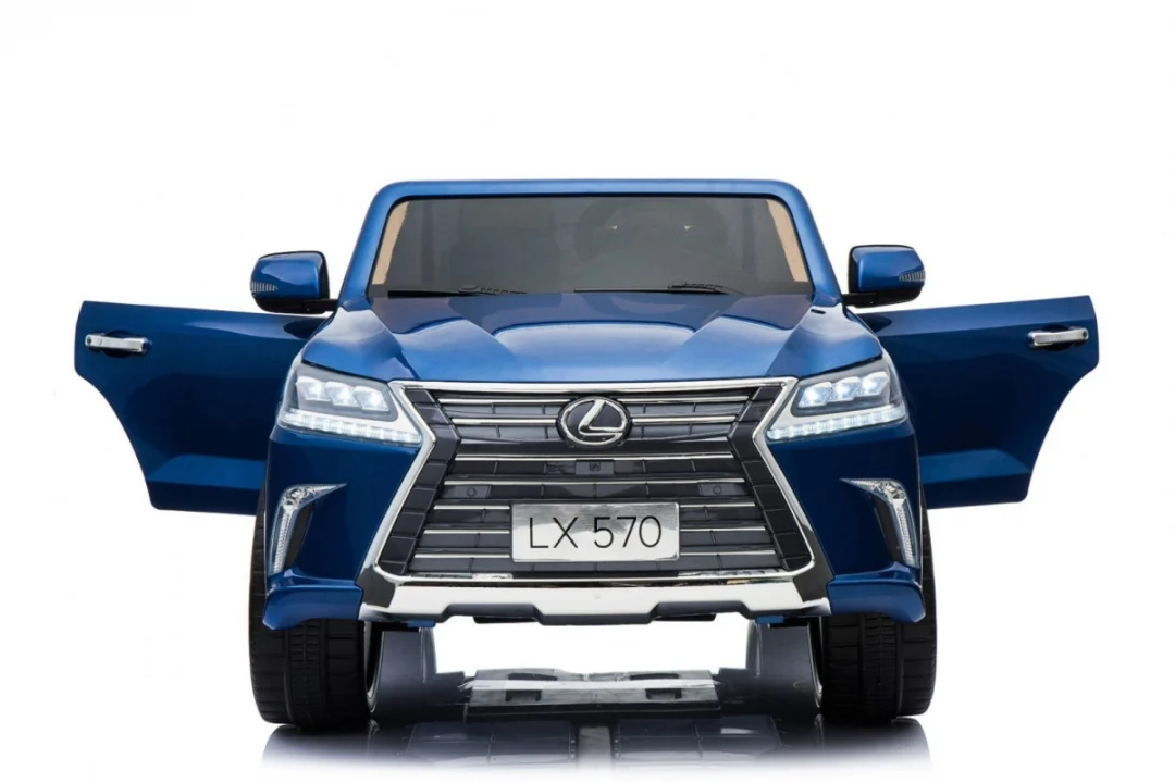 Lexus LX570 Obojeni automobil za 2 djece Plavi SUV + daljinski upravljač, plava_19