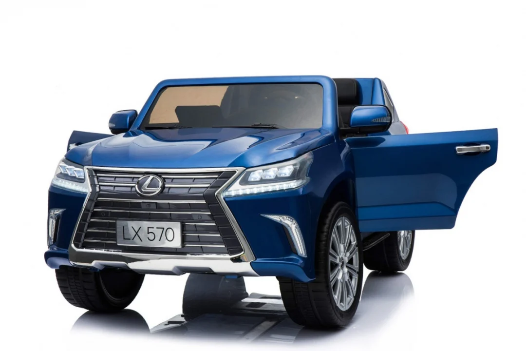 Lexus LX570 Obojeni automobil za 2 djece Plavi SUV + daljinski upravljač, plava_20