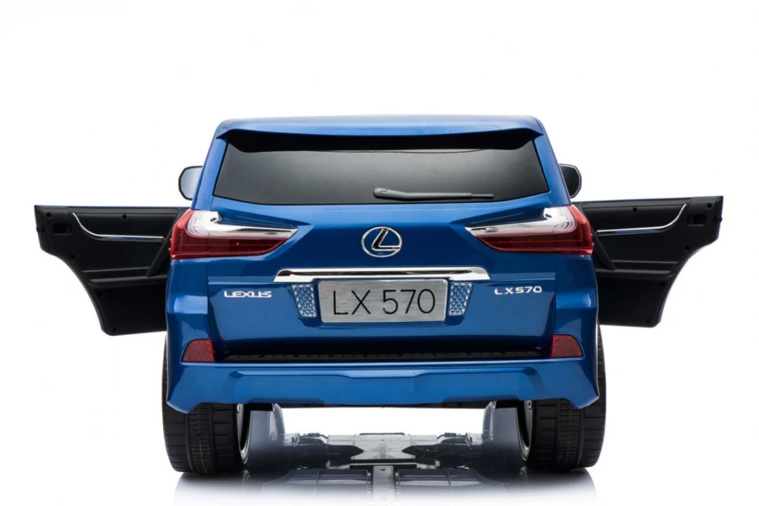 Lexus LX570 Obojeni automobil za 2 djece Plavi SUV + daljinski upravljač, plava_22
