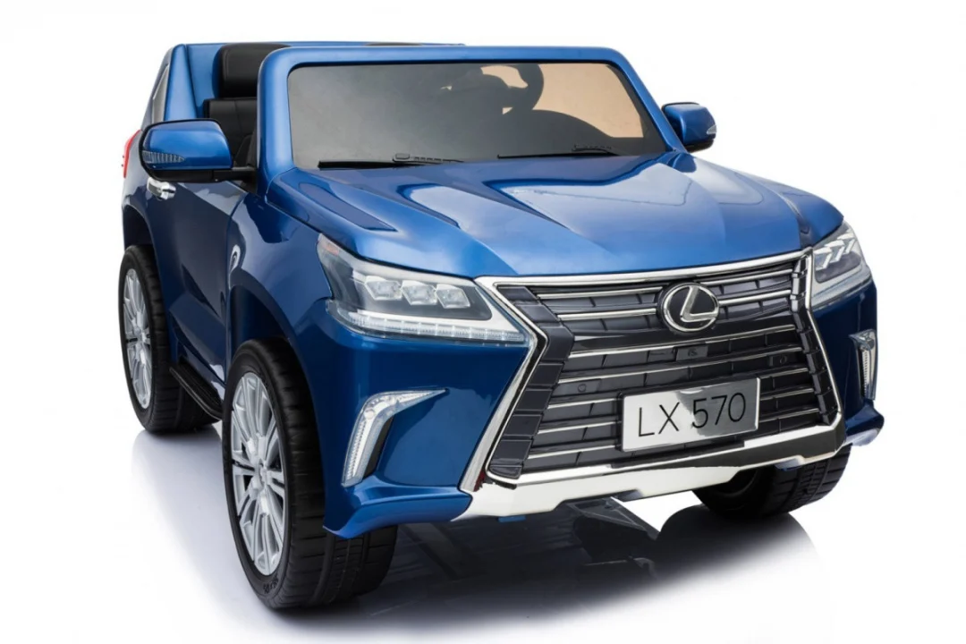 Lexus LX570 Obojeni automobil za 2 djece Plavi SUV + daljinski upravljač, plava_24