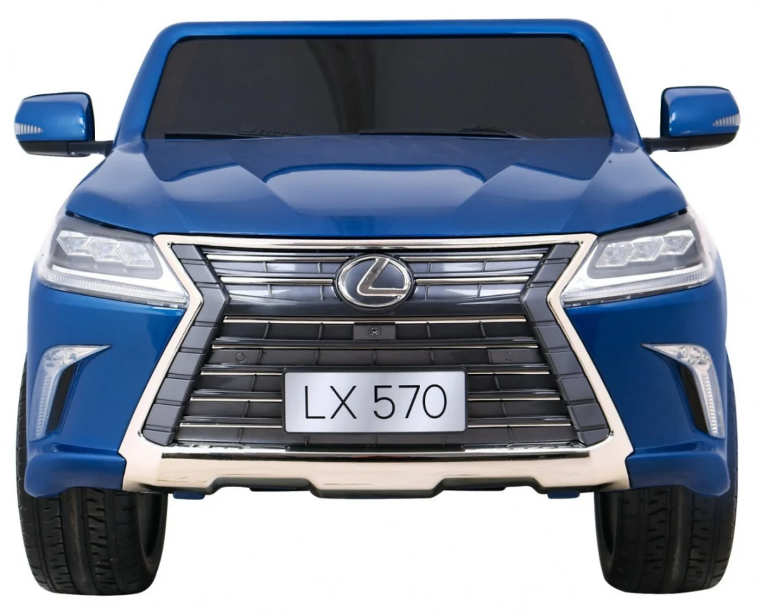 Lexus LX570 Obojeni automobil za 2 djece Plavi SUV + daljinski upravljač, plava_3