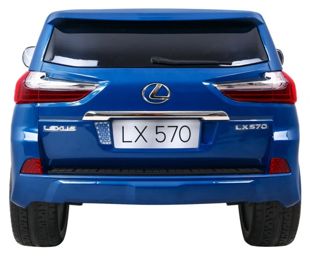 Lexus LX570 Obojeni automobil za 2 djece Plavi SUV + daljinski upravljač, plava_7