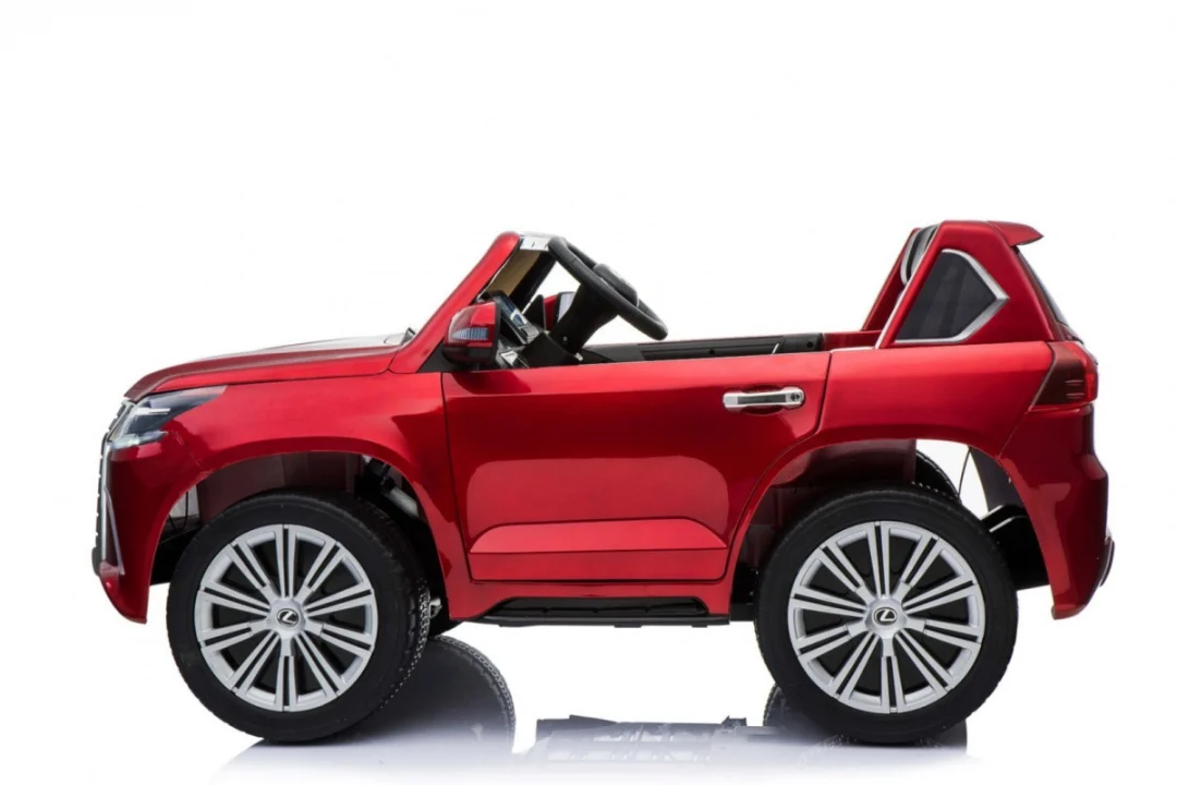 Lexus LX570 Obojeni automobil za 2 djece crveni SUV + daljinski upravljač, crvena_14