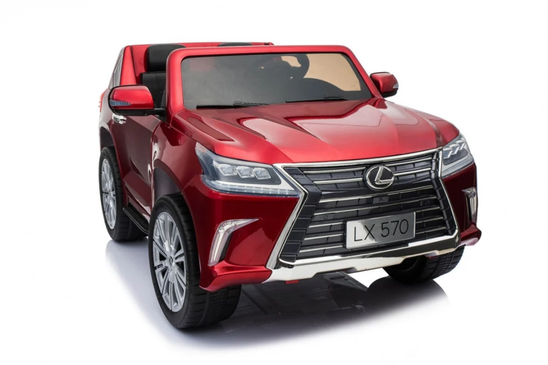 Lexus LX570 Obojeni automobil za 2 djece crveni SUV + daljinski upravljač, crvena_22