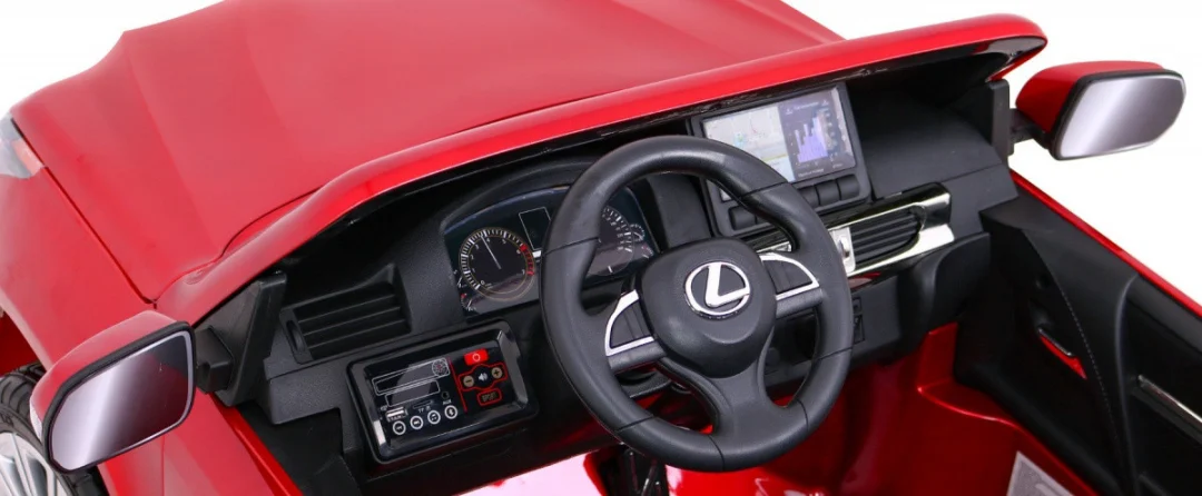 Lexus LX570 Obojeni automobil za 2 djece crveni SUV + daljinski upravljač, crvena_7