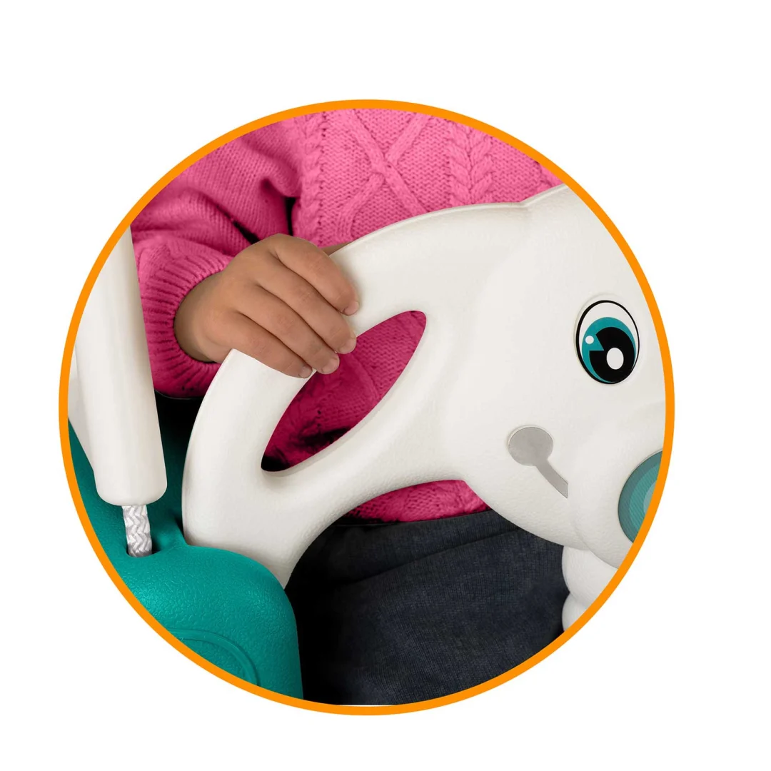 Ljuljačka s kantom Ricokids 3 u 1 slon, tirkizna_7