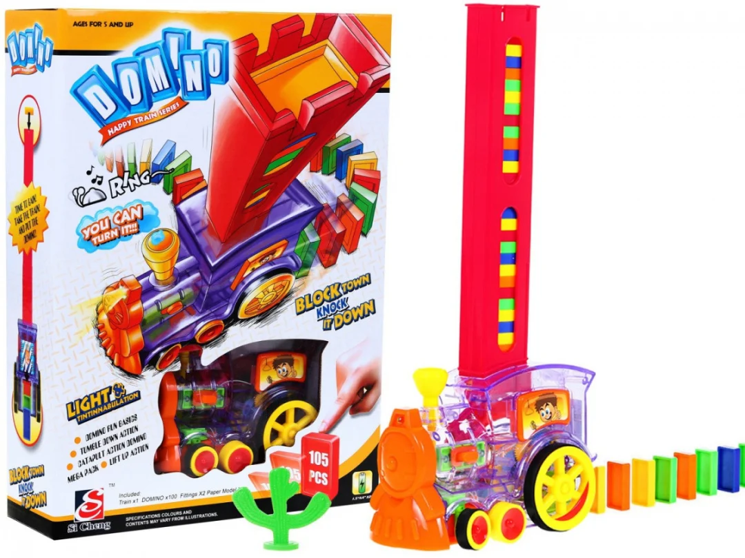 Lokomotiva koja slaže domino 5+ zvuk i svjetlo_1